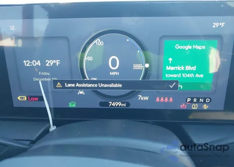 2025 Honda Prologue Touring из США, поврежденный, VIN 3GPKHXRJ0SS506962